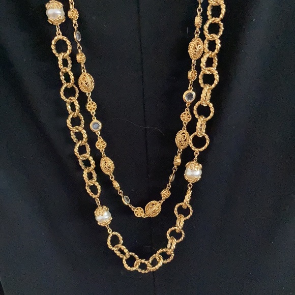 🎊🍾💕HP Vintage long St John necklace🎉💕🏆 - Picture 7 of 7